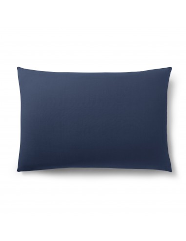 Taie d'oreiller Bleu marine 50 x 70 cm  / 100% Coton / 57 fils/cm²