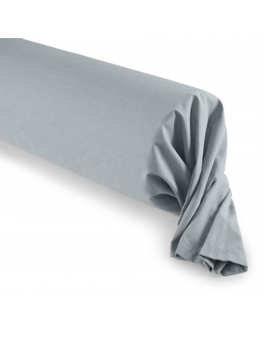 Taie de traversin Gris perle 45 x 185 cm / 100% Coton / 57 fils/cm²