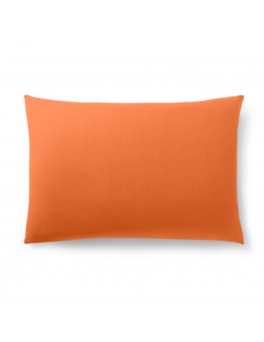 Taie d'oreiller Orange 50 x 70 cm/ 100% Coton / 57 fils/cm²