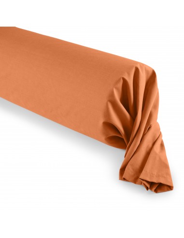 Taie de traversin Orange 45 x 185 cm / 100% Coton / 57 fils/cm²