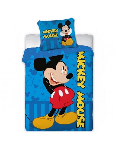 Parure de couette 140 x 200 "Mickey Mouse 1" Microfibre / 100% Polyester