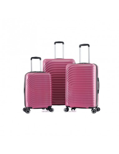 copy of LOT DE 3 VALISES EXTENSIBLE RIGIDE TROLLEY POLYCARBONATE - LYS PARIS