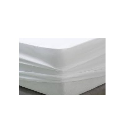 Protège matelas flanelle 90 x 190 cm / 100% Coton